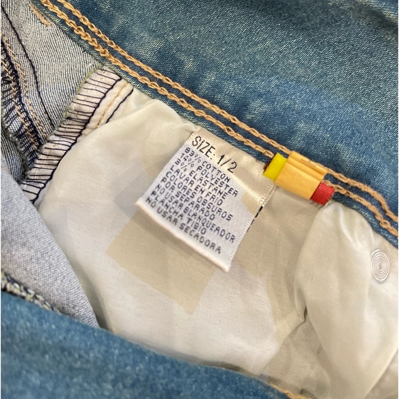 Bamboo High Waisted Stretch Jean size 1/2 - Picture 7 of 7